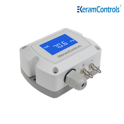 HVAC için -100~100pa LCD Ekran Diferansiyel Basınç Transmitteri