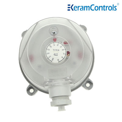 Hava Filtresi için IP54 ABS Ayarlanabilir Diferansiyel Basınç Şalteri