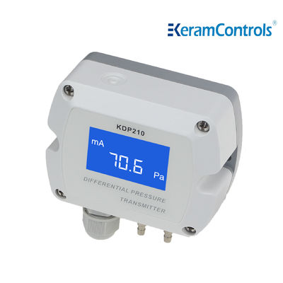 Gaz Fark Basıncının İzlenmesi için 0-±10000pa Fark Basınç Seviyesi Transmitteri