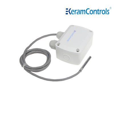 Toz Geçirmez IP65 Oda Sıcaklık Sensörü Monitörü 2 Telli Bağlantı