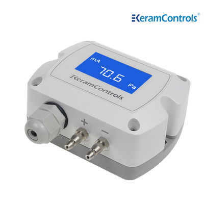 HVAC için 0-10V LCD Ekran Diferansiyel Basınç Transmitteri
