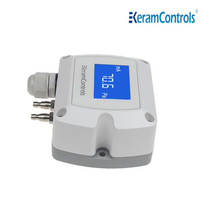 HVAC için 0-10V LCD Ekran Diferansiyel Basınç Transmitteri