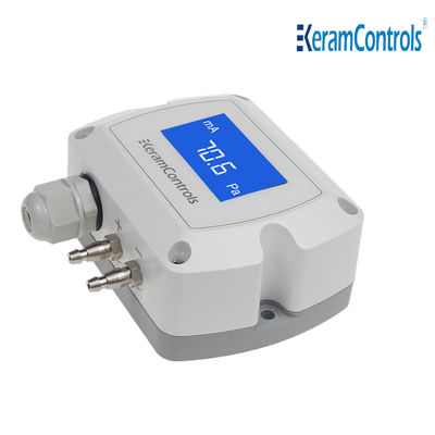 HVAC için 0-10V LCD Ekran Diferansiyel Basınç Transmitteri