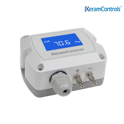 Temiz Oda için KDP210 RS485 LCD Ekran Diferansiyel Basınç Transmitteri