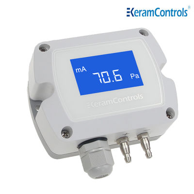 HVAC için -100~100pa LCD Ekran Diferansiyel Basınç Transmitteri