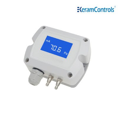 HVAC için -100~100pa LCD Ekran Diferansiyel Basınç Transmitteri