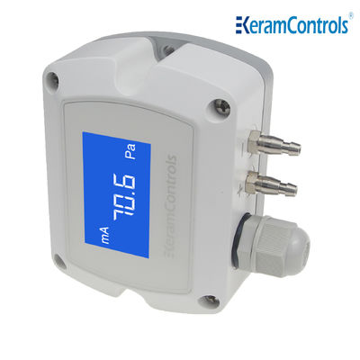 Ticari Binalar Mikro Diferansiyel Basınç Sensörü 4-20mA 3 Telli