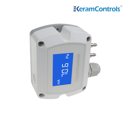 Ticari Binalar Mikro Diferansiyel Basınç Sensörü 4-20mA 3 Telli