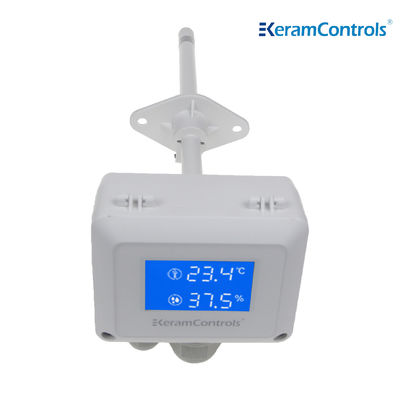 Duvar Tipi Sıcaklık Nem Basınç Sensörü 0-10V IP65