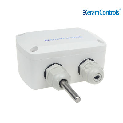 2 Telli PC ABS Muhafazalı PT1000 Sıcaklık Sensörü Sıcaklık Göstergesi