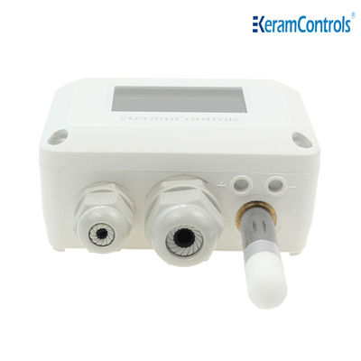 Hava Kanalına Monte Sensör Vericiler Sıcaklık Nem RS485 IP65