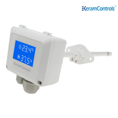 Hvac için 4-20mA LCD Ekran Sıcaklık Nem Verici