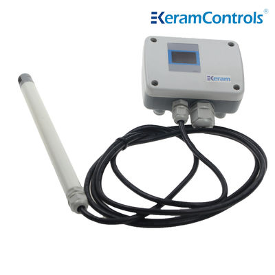 IP65 / NEMA 4 Koruma Hava Hızı Verici 16-24VAC Kablo Tipi