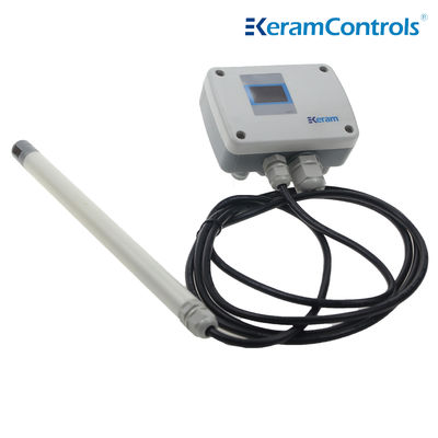 IP65 / NEMA 4 Koruma Hava Hızı Verici 16-24VAC Kablo Tipi