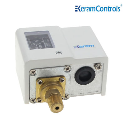 24V Ayarlanabilir Basınç Anahtarları 64A Hava Veya Sıvı