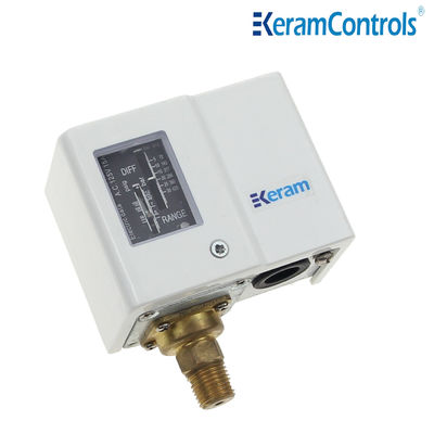 Beyaz 250V 10A Ayarlanabilir Basınç Anahtarları 72A