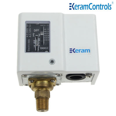 IP54 Ayarlanabilir Basınç Anahtarları CE Ayarlanabilir Hava Kompresörü Basınç Anahtarı