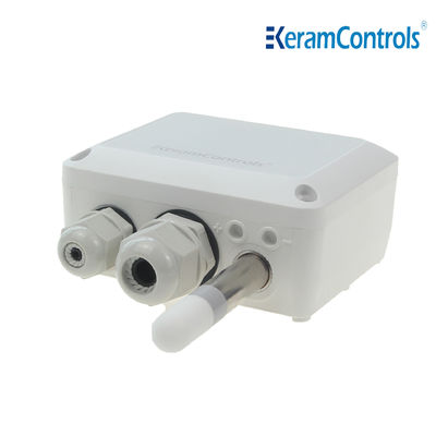 HVAC Sistemi için 0 ~ 5V Arka Işık LCD Sıcaklık Nem Verici