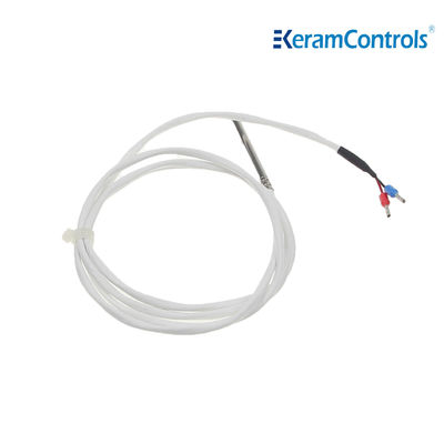 PTFE PT100 PT1000 Su Geçirmez Sıcaklık Sensörleri 2 Telli