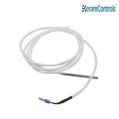 PTFE PT100 PT1000 Su Geçirmez Sıcaklık Sensörleri 2 Telli