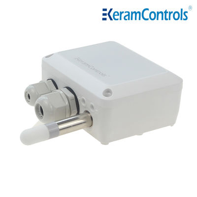 HVAC için 4-20mA 3 Telli Sıcaklık ve Nem Vericisi