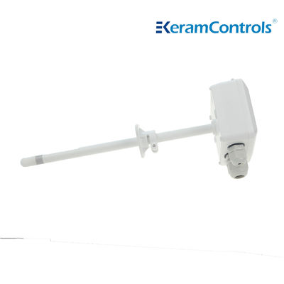 HVAC için 16-30V DC 2 Telli 4-20mA Sıcaklık Ve Nem Verici