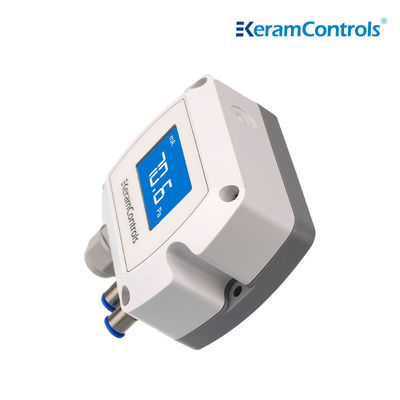 Ticari binalar için KDP210Q RS485 LCD Ekran HVAC Farklı Basınç Göndericisi
