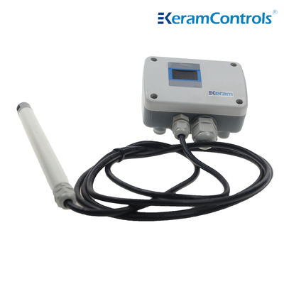 IP65 / NEMA 4 Koruma Hava Hızı Verici 16-24VAC Kablo Tipi