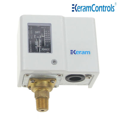 Beyaz 250V 10A Ayarlanabilir Basınç Anahtarları 72A