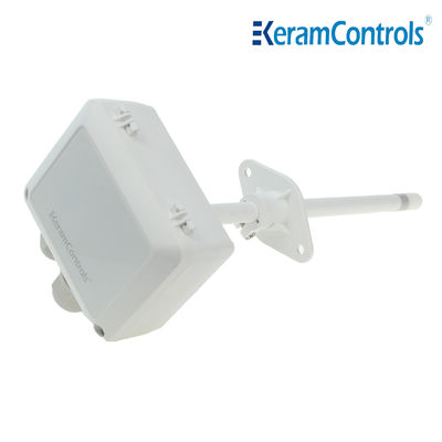 HVAC için 16-30V DC 2 Telli 4-20mA Sıcaklık Ve Nem Verici