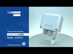 4-20mA Yüksek Sıcaklık Nem Verici Pürüzsüz Düz Yüzey